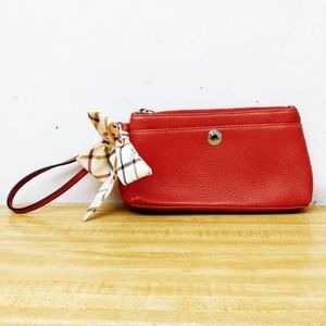 Coach Wristlet Clutch Salmon Colour